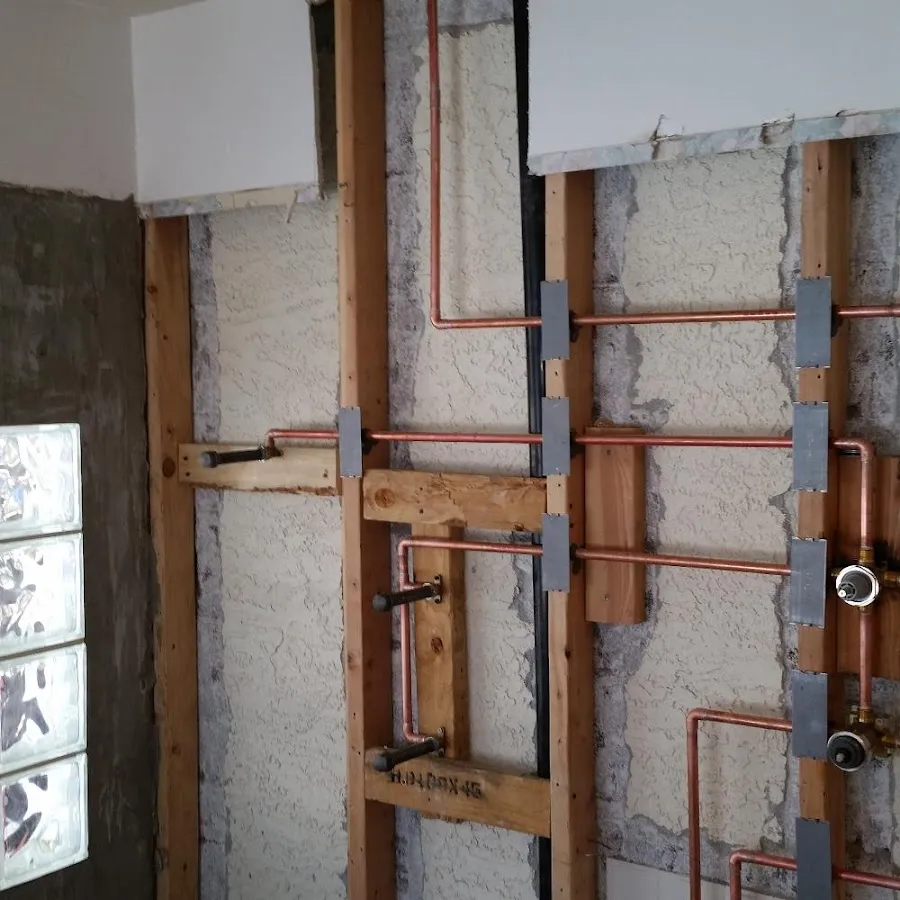Copper pipe installation for Repiping in Pompey